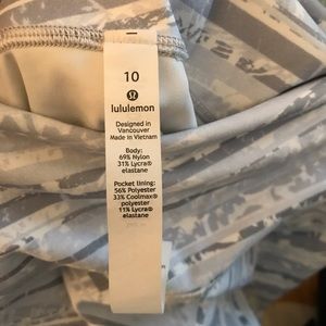 Lululemon Work Out Leggings